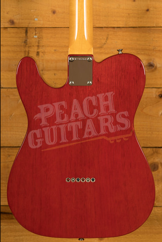 Fender American Vintage II 1963 Tele Rosewood Crimson Red Transparent *Used*