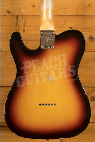 Fender Custom Shop 63 Tele | Relic Chocolate 3-Tone Sunburst