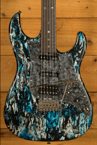 James Tyler Guitars | Studio Elite HD - Black and Blue Shmear