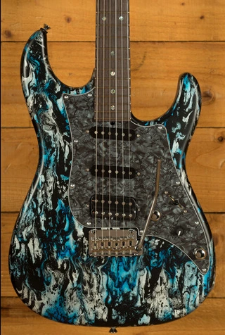 James Tyler Guitars | Studio Elite HD - Black and Blue Shmear