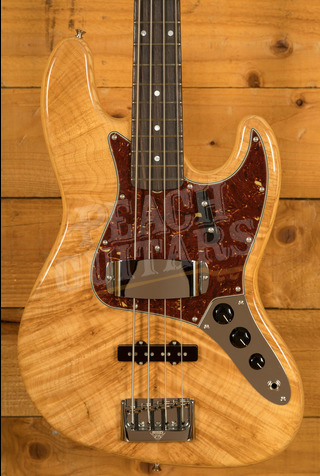 Fender Custom Shop Artisan Maple Burl Jazz Bass | Aged Natural