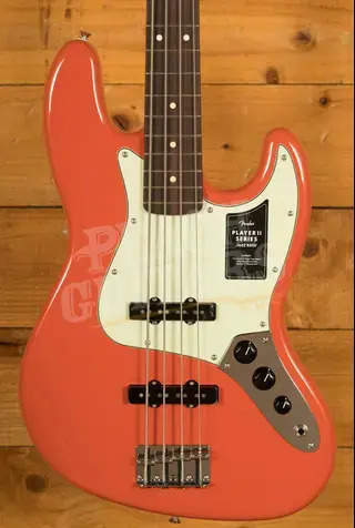 Fender Player II Jazz Bass - Rosewood - Rallye Orange