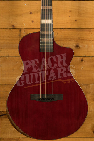 Cort Masterpiece Modern - Ebony - Burgundy w/Fishman Matrix Infinity VT