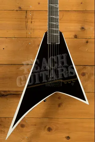 Jackson Pro Plus Series Signature Christian Andreu Rhoads RR24 EVTN - Ebony - Black w/White Bevels -