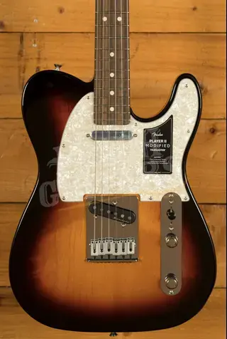 Fender Player II Modified Telecaster - Rosewood - 3-Tone Sunburst