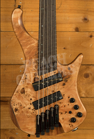 Ibanez EHB Workshop Basses | EHB1505SMS - 5-String Multi Scale - Florid Natural Low Gloss