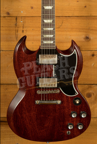 Gibson Custom 1961 Les Paul SG Standard Reissue Stop-Bar | Cherry Red - VOS