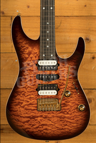 Ibanez AZ Premium | AZ47P1QM - Dragon Eye Burst