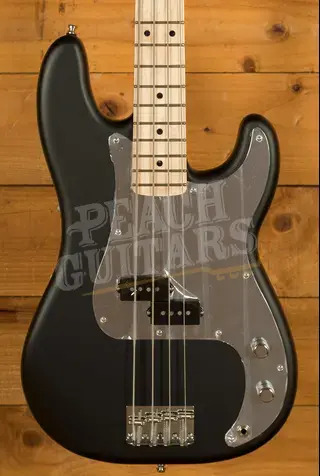 Fender Limited Edition Iron Maiden Steve Harris Signature Precision Bass - Maple - Satin Black