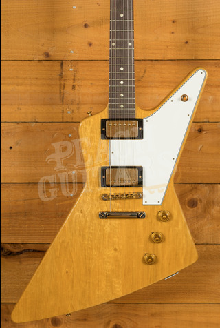 Gibson Custom Shop 1958 Korina Explorer White Pickguard VOS Historic Collection