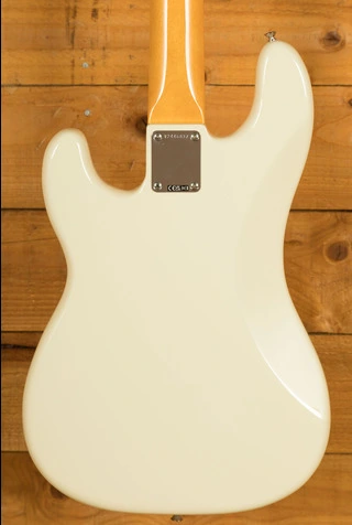 Fender American Vintage II 1960 Precision Bass Rosewood Olympic White