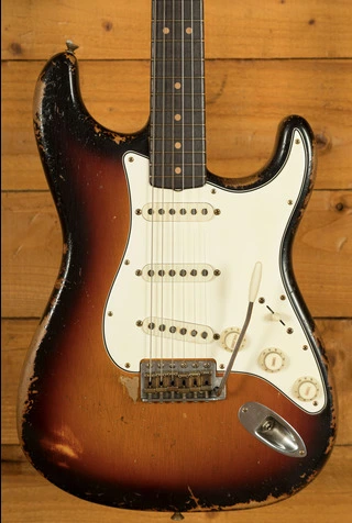 Fender Custom Shop Masterbuilt Dale Wilson 64 Strat - Relic 3-Tone Sunburst *Used*
