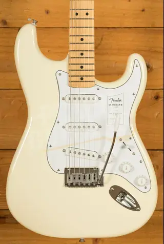 Fender Standard Stratocaster Maple Olympic White