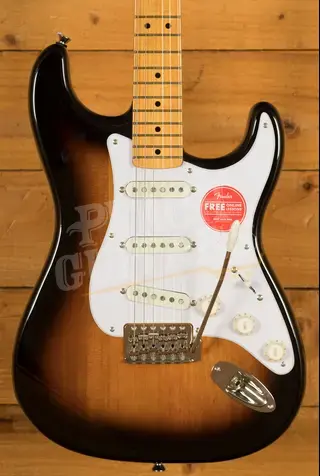 Squier Classic Vibe '50s Stratocaster - Maple - 2-Colour Sunburst