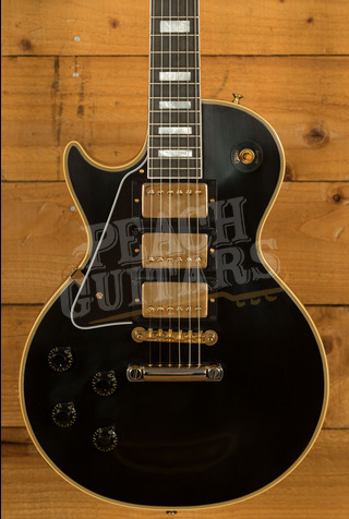 Gibson Custom 1957 Les Paul Custom Reissue 3-Pickup VOS Ebony *Left-Handed*