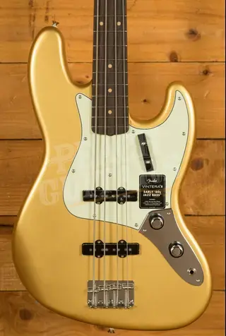 Fender Vintera III Early '60s Jazz Bass - Rosewood - Aztec Gold