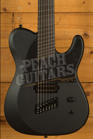 Schecter PT-7 MS Black Ops | 7-String Satin Black Open Pore