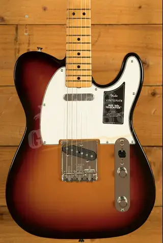 Fender Vintera III Mid '60s Telecaster - Maple - 3-Colour Sunburst