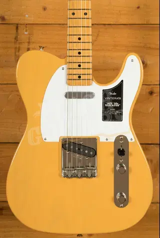 Fender Vintera III Late '50s Telecaster - Maple - Butterscotch Blonde