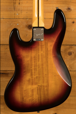 Squier Classic Vibe '60s Jazz Bass Fretless | Laurel - 3-Colour Sunburst