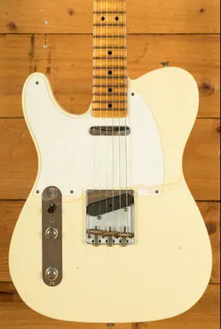 Fender Custom Shop 52 Tele Journeyman - Maple - Vintage Blonde - Left-Handed