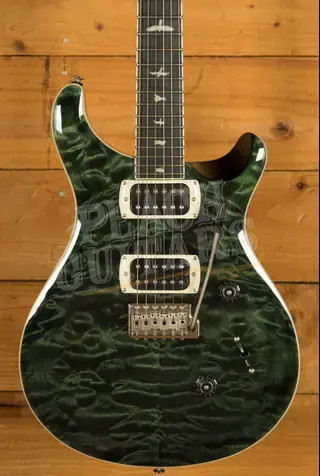 PRS SE Custom | Custom 24 Quilt - Teal Black