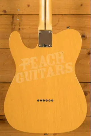 Fender Custom Shop 52 Tele Journeyman - Maple - Butterscotch Blonde