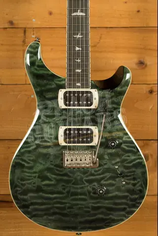 PRS SE Custom | Custom 24 Quilt - Teal Black