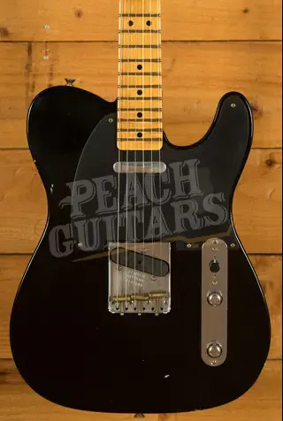 Fender Custom Shop 52 Tele Journeyman - Maple - Black