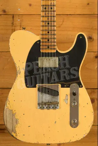 Fender Custom Shop 52 HS Tele Heavy Relic - Maple - Nocaster Blonde