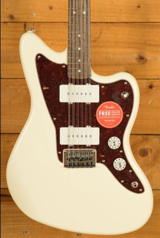 Squier Paranormal Jazzmaster XII Laurel Olympic White