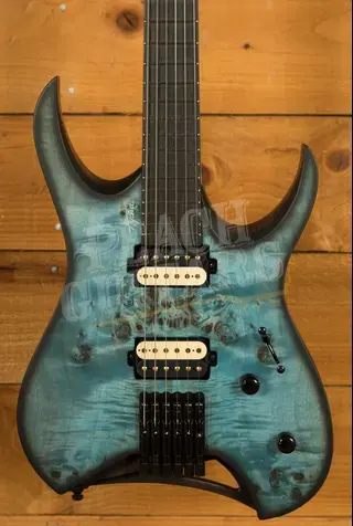 Mayones Hydra Elite 6 Trans Aquamarine Satin