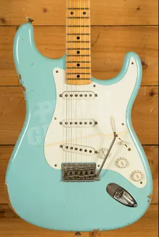 Fender Custom Shop '56 Strat Relic - Faded Daphne Blue *Used*