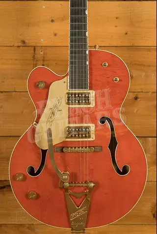 Gretsch G6120LH Chet Atkins - Vintage Orange Stain Left Handed *Used*