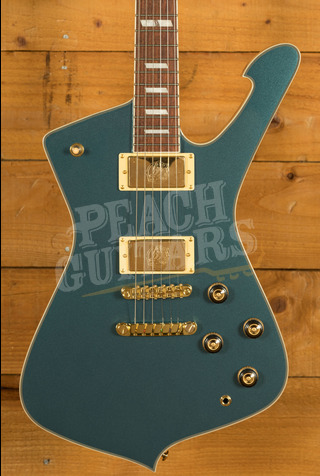 Ibanez Iceman Series | IC420 - Antique Blue Metallic