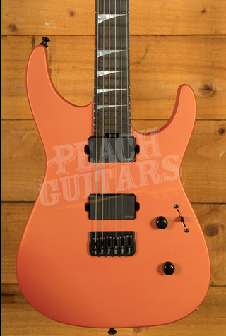 Jackson American Series Soloist SL2 HT Ebony Satin Lambo Orange