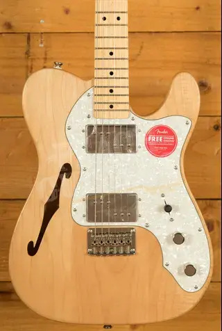 Squier Classic Vibe 70s Telecaster Thinline - Maple - Natural