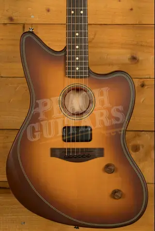 Fender Acoustasonic Standard Jazzmaster - Rosewood - Honey Burst