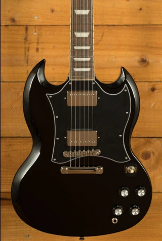 Epiphone Inspired by Gibson SG Standard | Ebony w/Gigbag