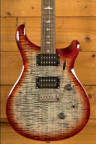 PRS SE Custom | Custom 24 - Charcoal Cherry Burst