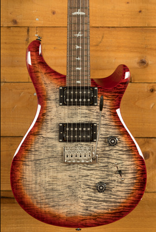 PRS SE Custom | Custom 24 - Charcoal Cherry Burst