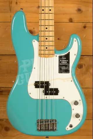 Fender Player II Precision Bass - Maple - Aquatone Blue