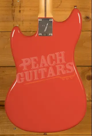 Fender Player II Mustang Bass PJ - Rosewood - Coral Red