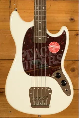 Squier Classic Vibe '60s Mustang Bass Laurel Olympic White