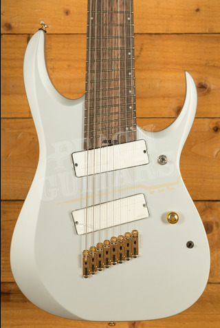 Ibanez RGD Axe Design Lab | RGDMS8 - 8-String Multi Scale - Classic Silver Metallic