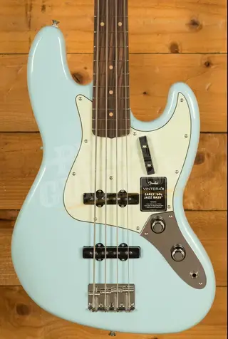 Fender Vintera III Early '60s Jazz Bass - Rosewood - Sonic Blue