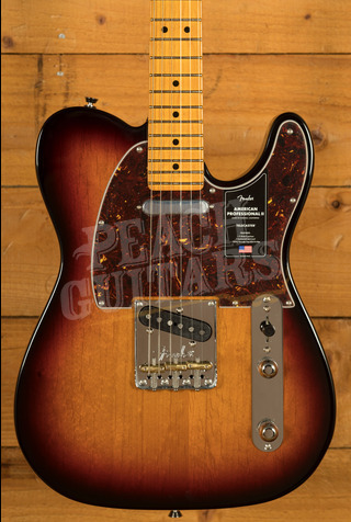 Fender American Professional II Telecaster | 3-Colour Sunburst - Maple