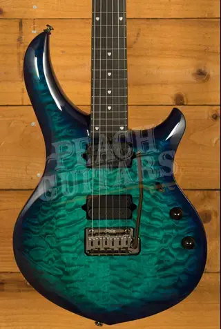 Sterling John Petrucci MAJ200XQM Majesty DiMarzio - Quilted Cerulean Paradise