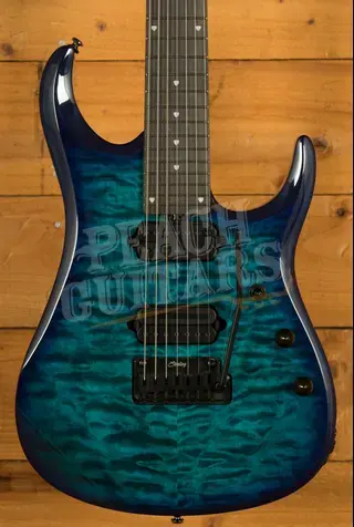 Sterling John Petrucci JP157DQM JP157 DiMarzio - Quilted Cerulean Paradise