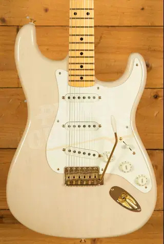 Fender Custom Shop Vintage Custom '57 Strat - Aged White Blonde *Used* 